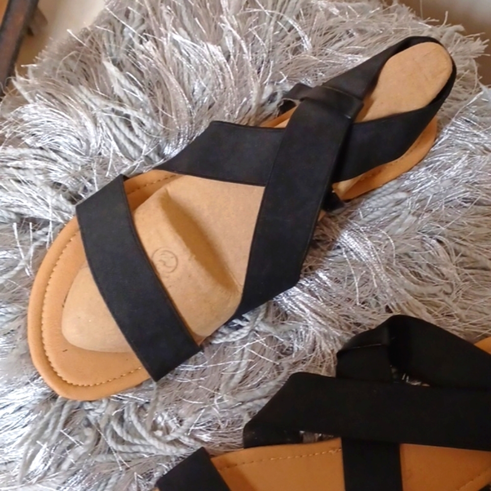 Rubi Easy Slip On Elastic Strap Sandals